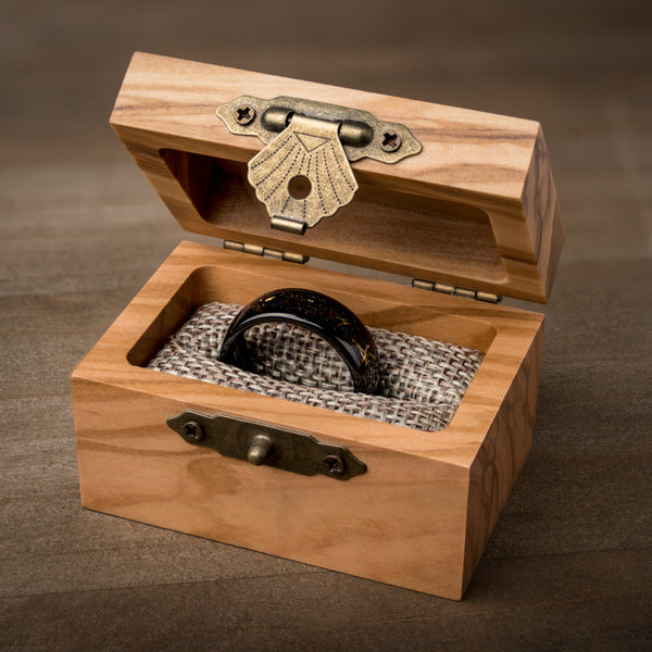 COSMOS - Galaxy Meteorite Tungsten Ring