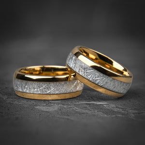 Cosmic Crown - Unique Wedding Band - Limited