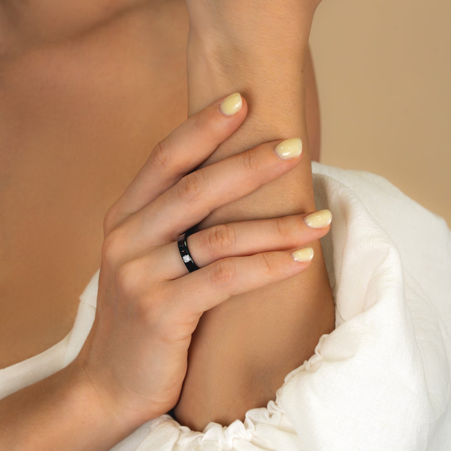 HAMMER RED SET - Matching His & Hers Ring Set