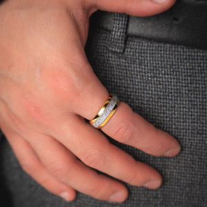 Cosmic Crown - Unique Wedding Band - Limited