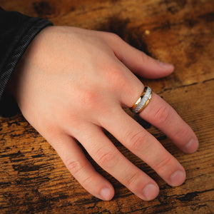 Cosmic Crown - Unique Wedding Band - Limited
