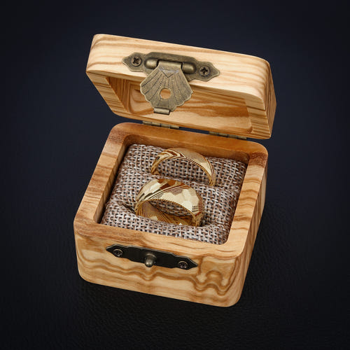Aurum Damascus – Damascus Wedding Band